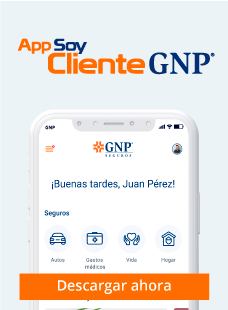 Descarga la app Soy Cliente GNP