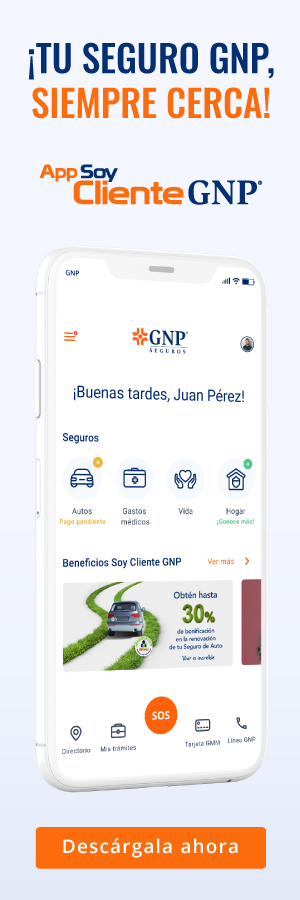 Descarga la app Soy Cliente GNP